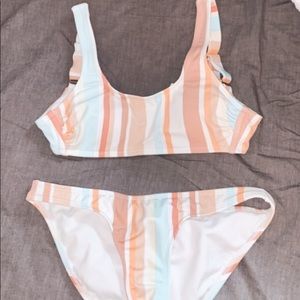 Striped bikini